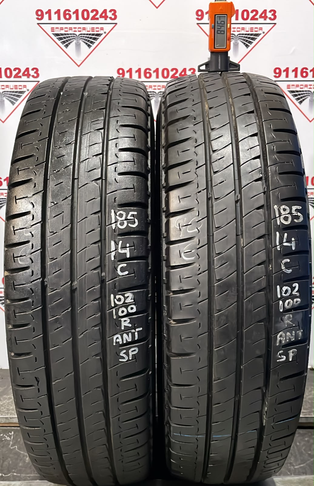 MICHELIN AGILIS USADO  185/80 R14C 102/100 R